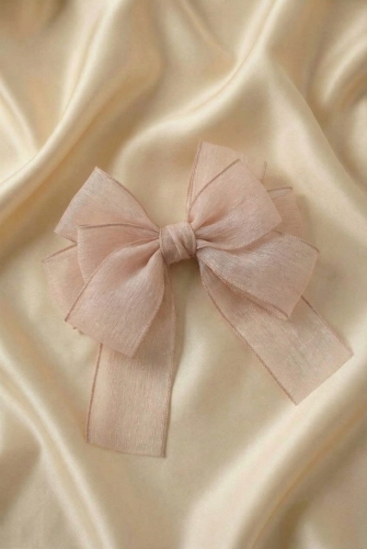 Roze Strik Haarspeld voor Meisjes – Feestelijk Accessoire