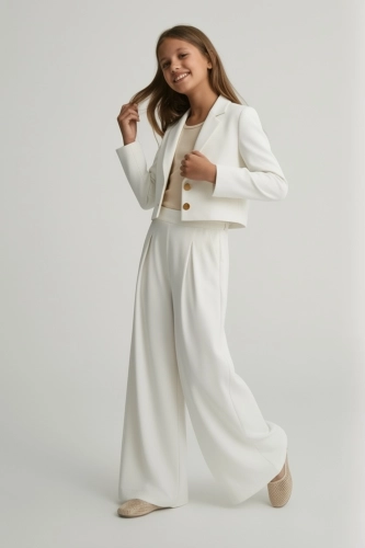 Elegante meisjes set Emi wit
