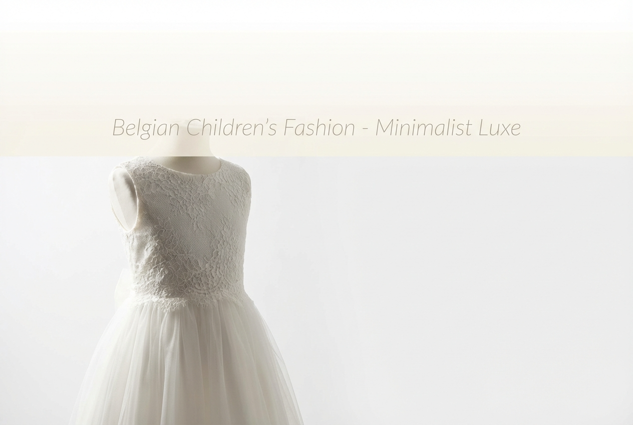 Het witte meisjesjurkje als Belgisch mode-icoon: van traditie tot trend